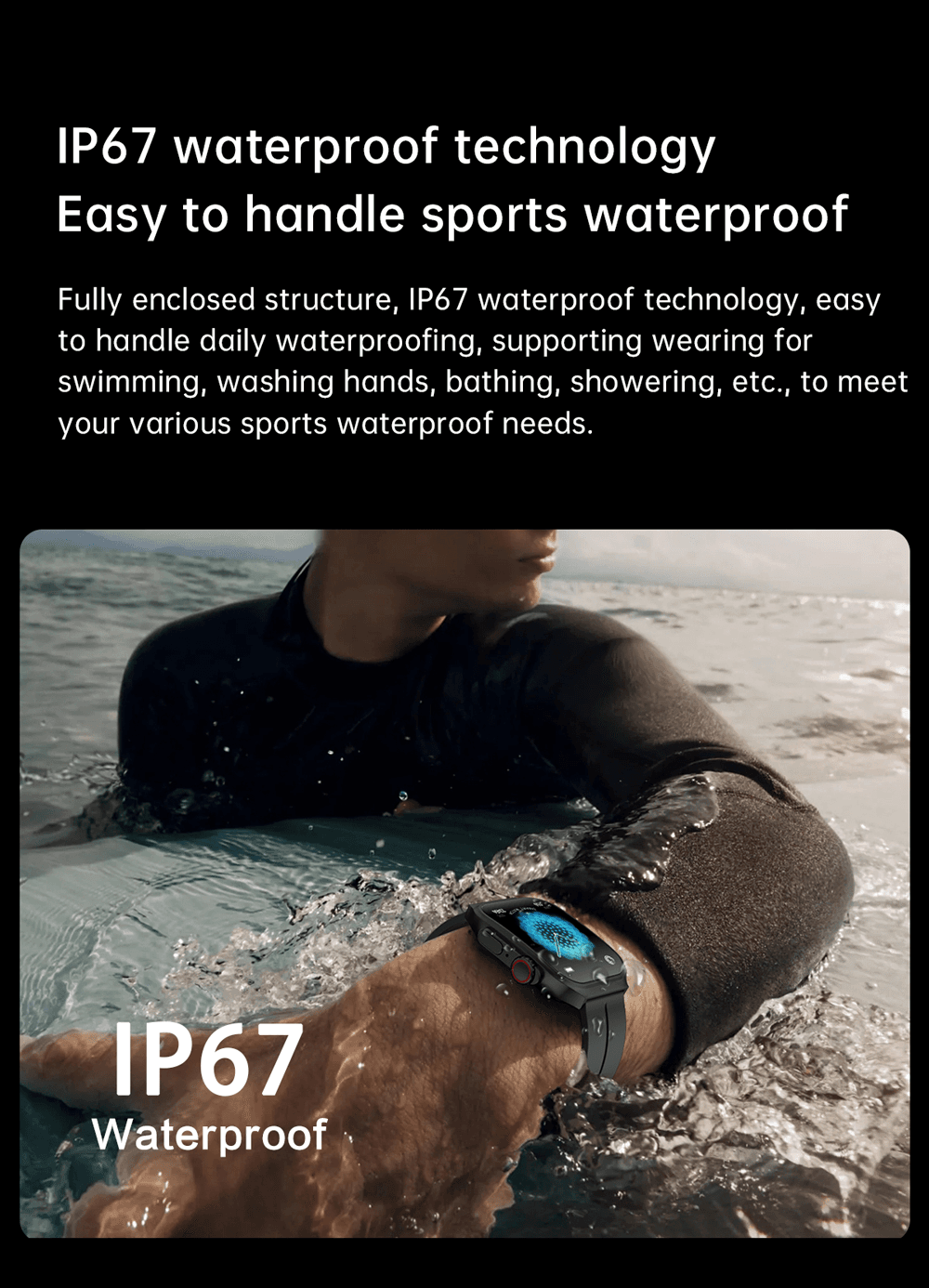 OA88 3D Flexible AMOLED Smartwatch product detail 11