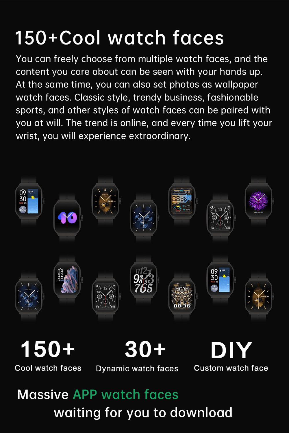 OA89 3D Flexible AMOLED Smartwatch product detail 7