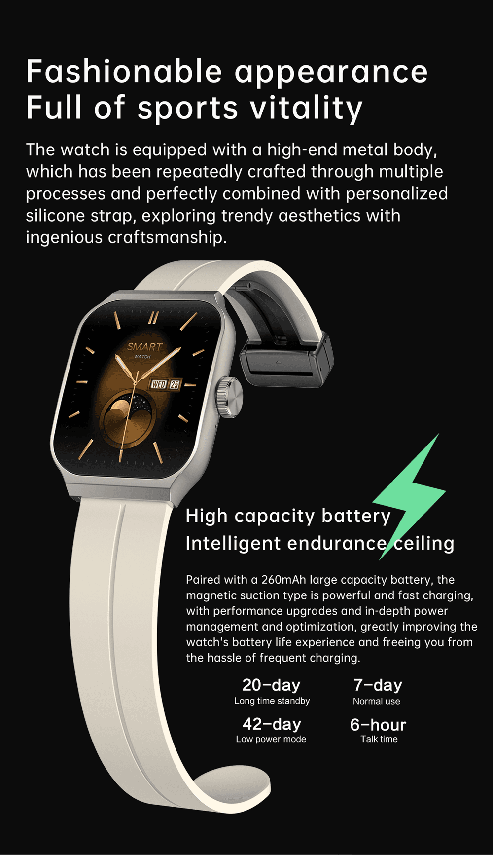 OA89 3D Flexible AMOLED Smartwatch product detail 10