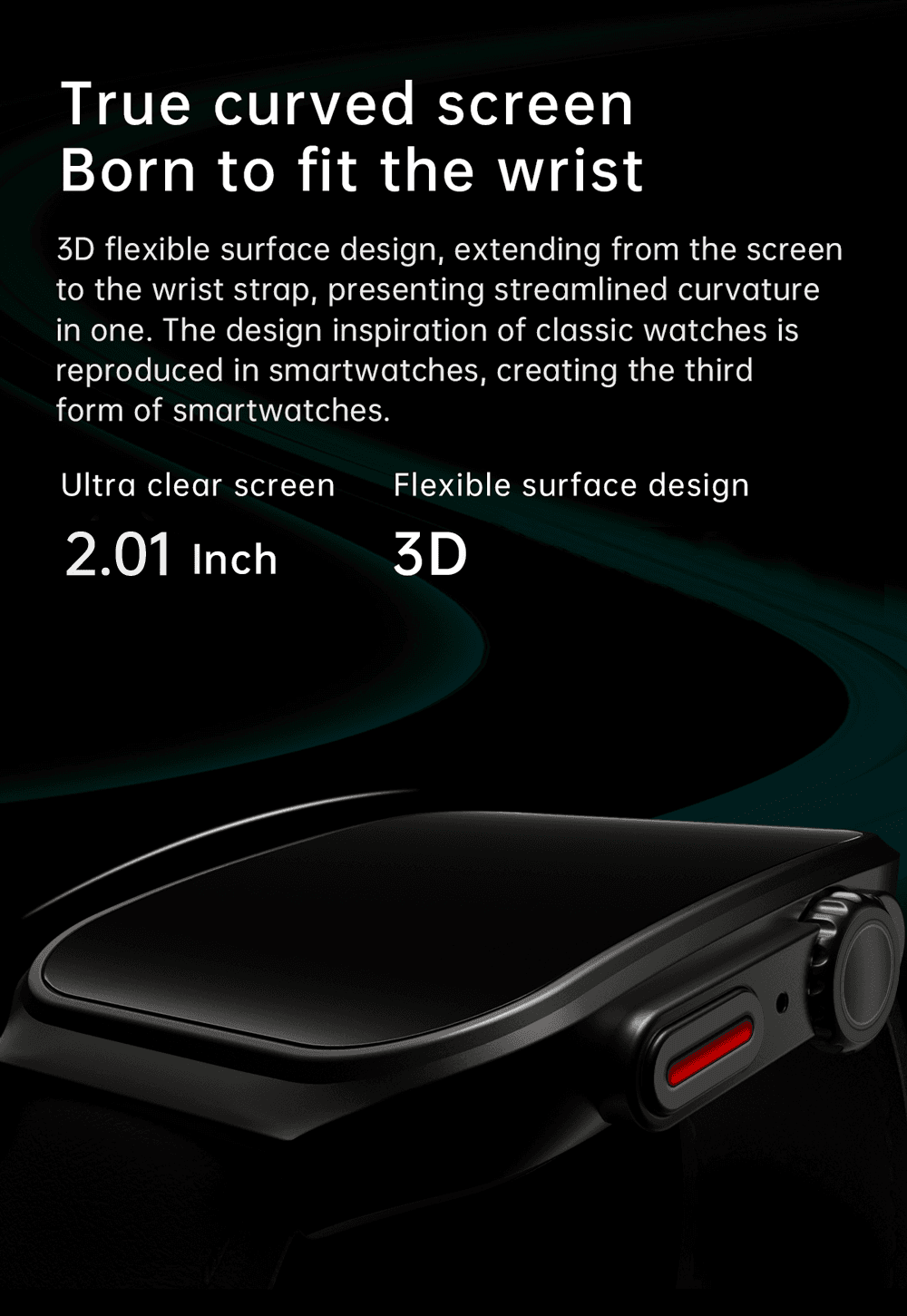 OV88 Curved Screen Smartwatch product detail 3