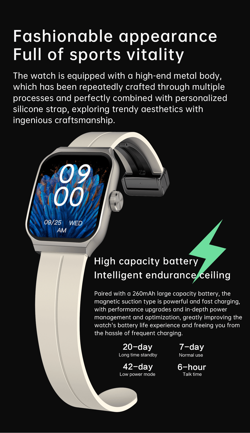 OV90 Curved Screen Smartwatch product detail 7