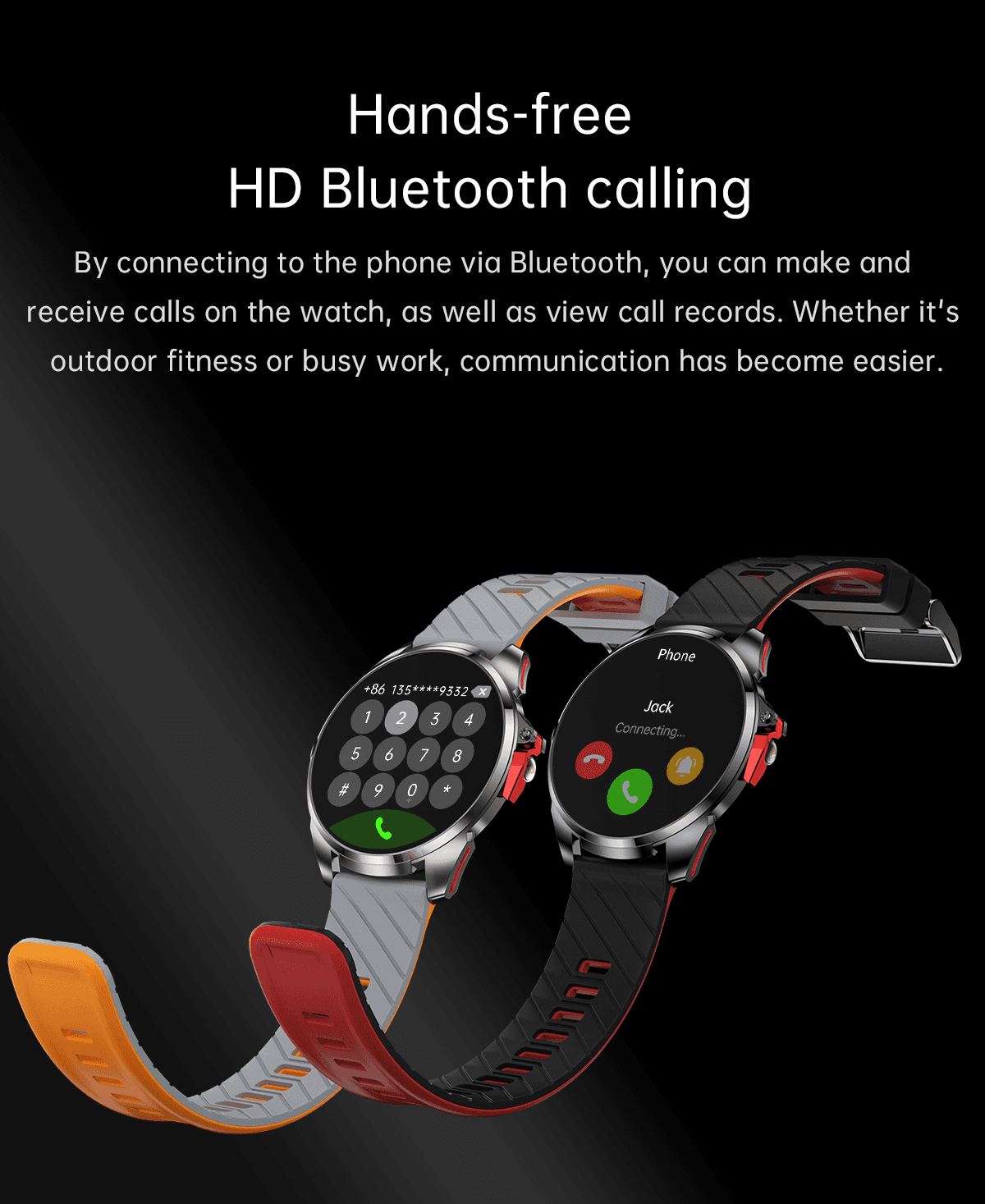 HX-No.1 Ultra-Thin AMOLED Bluetooth Watch product detail 9