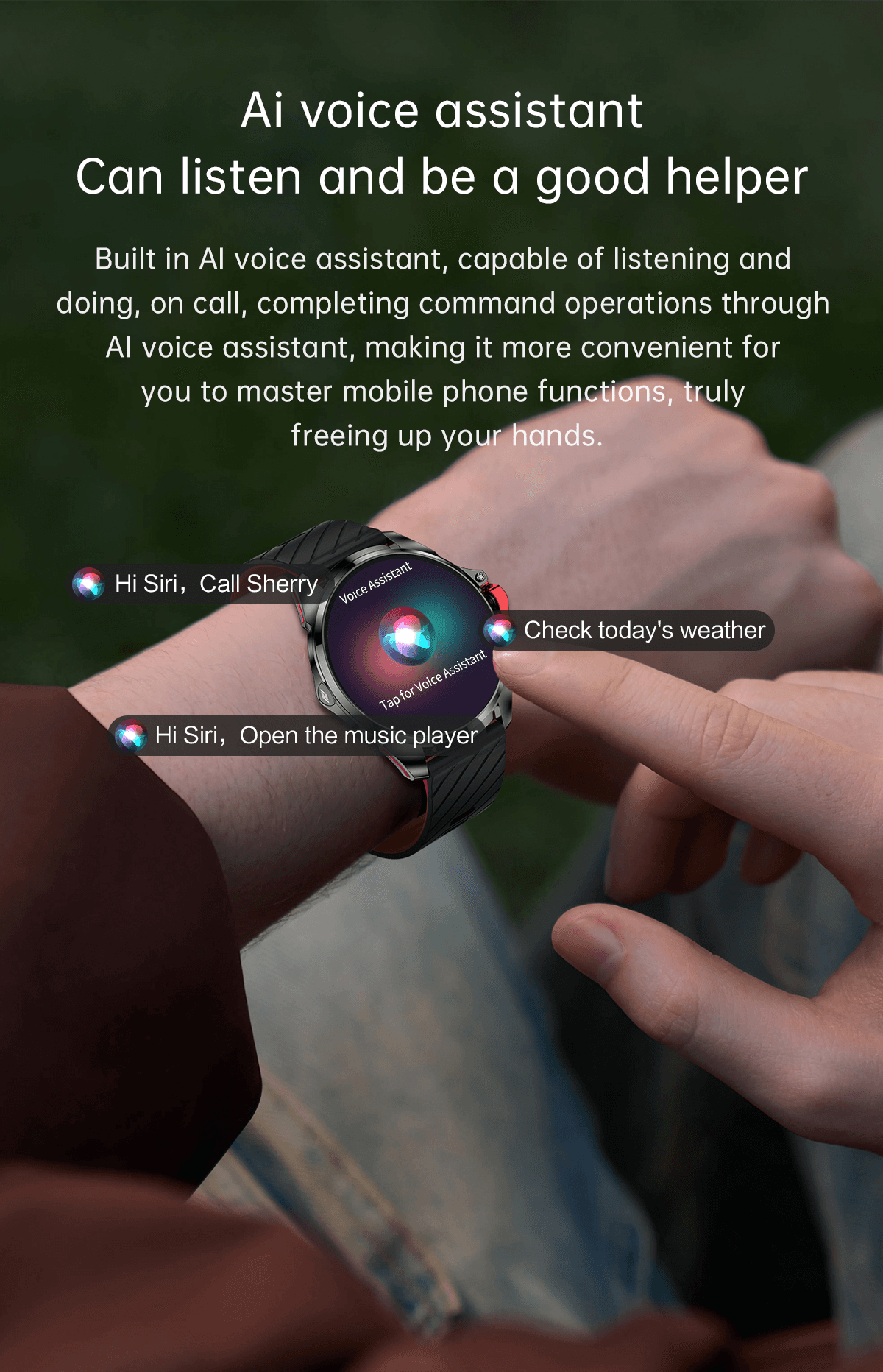 HX-No.1 Ultra-Thin AMOLED Bluetooth Watch product detail 11